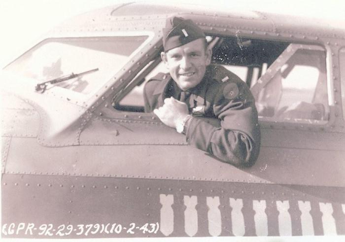 Lt. Wooldridge in B-17