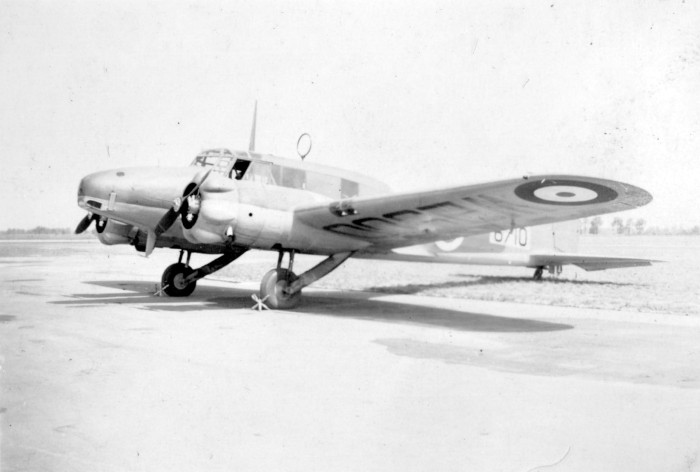 Avro Anson August 1941 modified